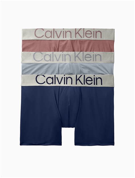 reconsidered steel micro 3-pack boxer brief|Calvin Klein Men’s Reconsidered Steel Micro 3.